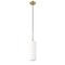 Z-Lite Monty 1 Light Pendant, Heritage Brass & Matte Opal 732P22-HBR - alternate 7